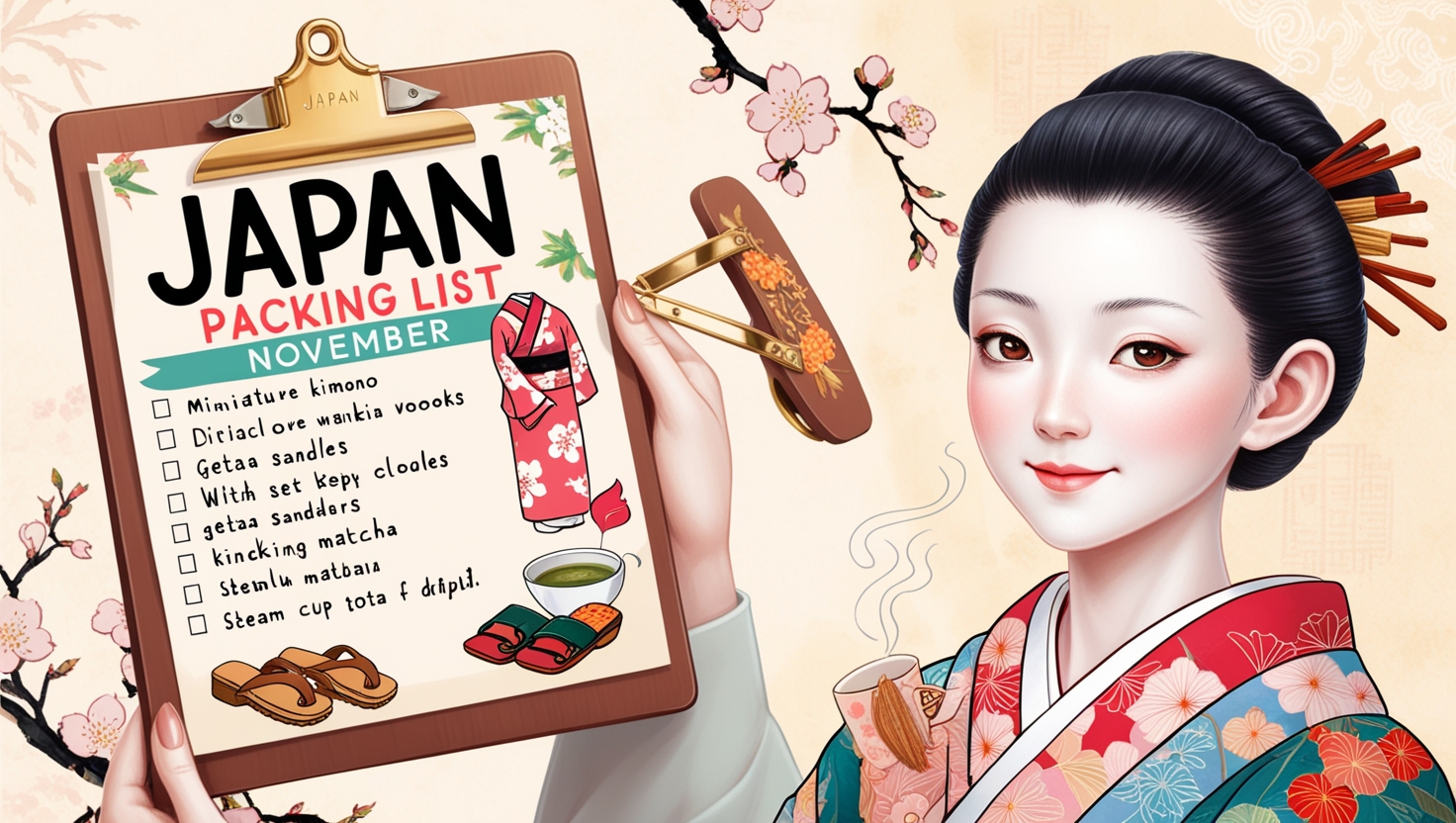 Packing List Example Japan Japan Packing List November: Essential Items for Autumn Travel