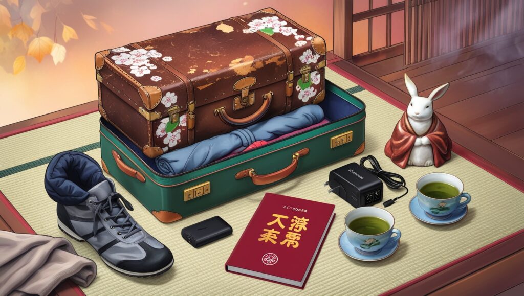 what to pack for japan in october