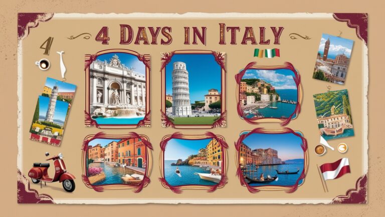 4 Days in Italy Ultimate Travel Itinerary for First-Timers
