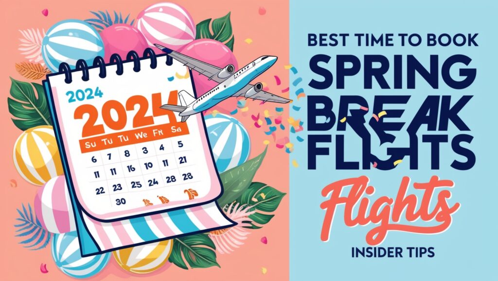 best time to book Spring Break flights for 2024