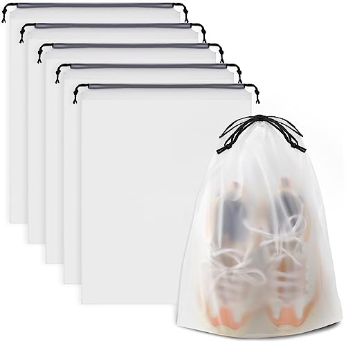 Clear Shoe Bags for Travel 5 PCS, 15.7
