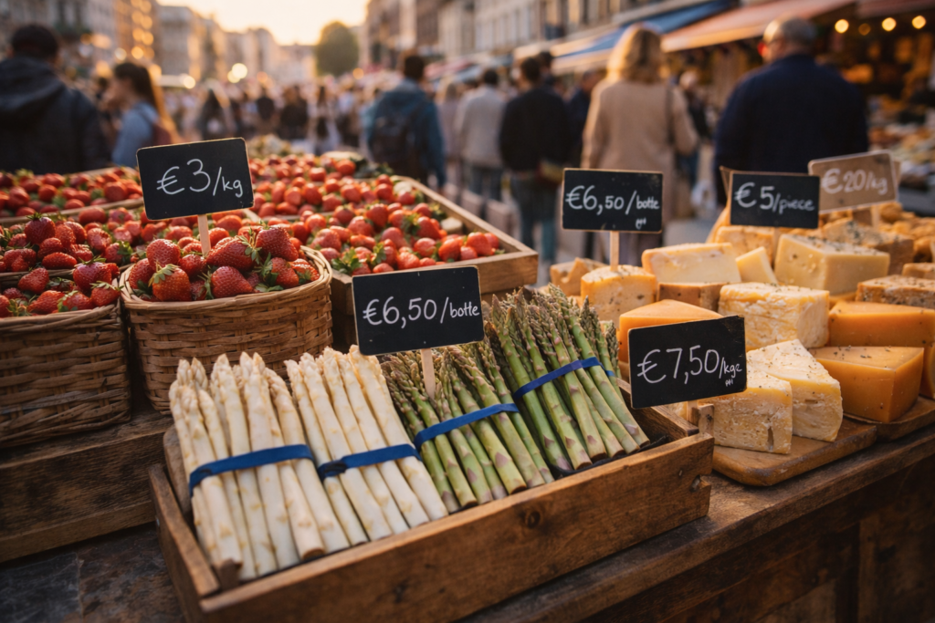 How Much is Food in Belgium