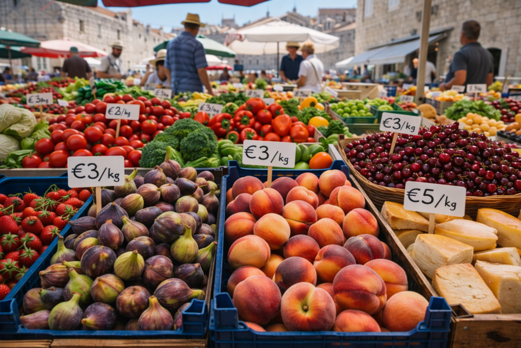 How Much is Food in Croatia