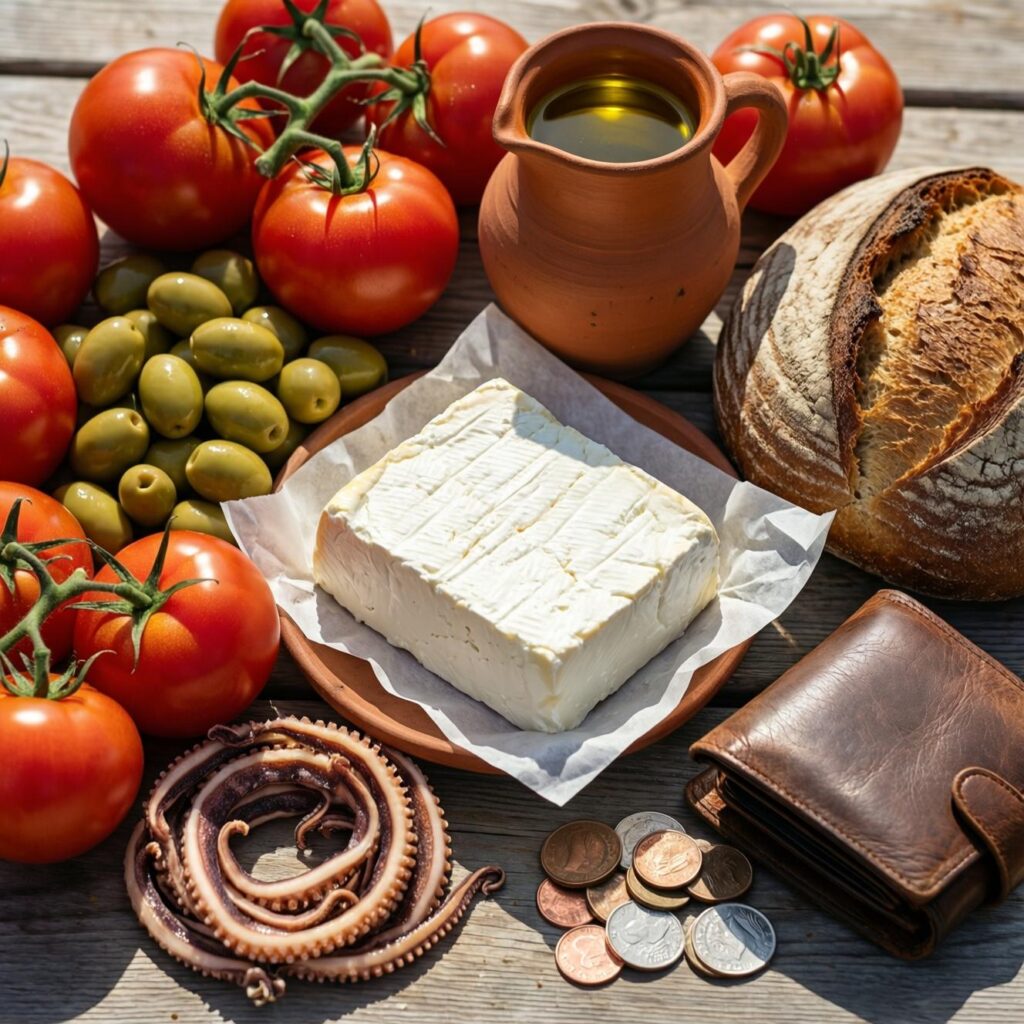 How Much is Food in Greece